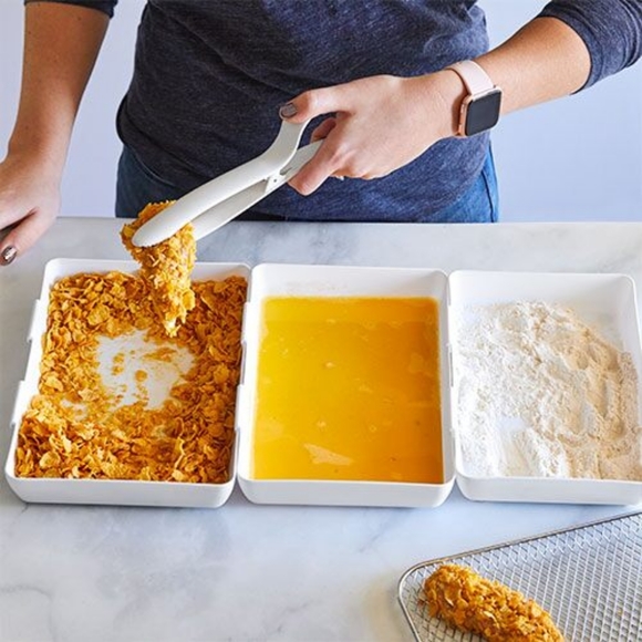 Pampered Chef Kitchen Pampered Chef Coating Tray And Tool Poshmark